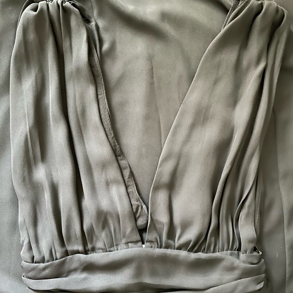 Worn Once! REVOLVE  Superdown long dress in black is a stunner - size: XS - Picture 7 of 9